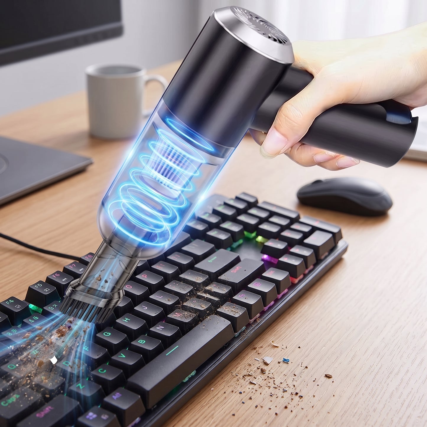Mini Wireless Vacuum Cleaner